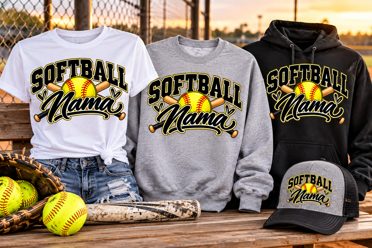 Softball Mama PNG / Game Day Mama Digital Download
